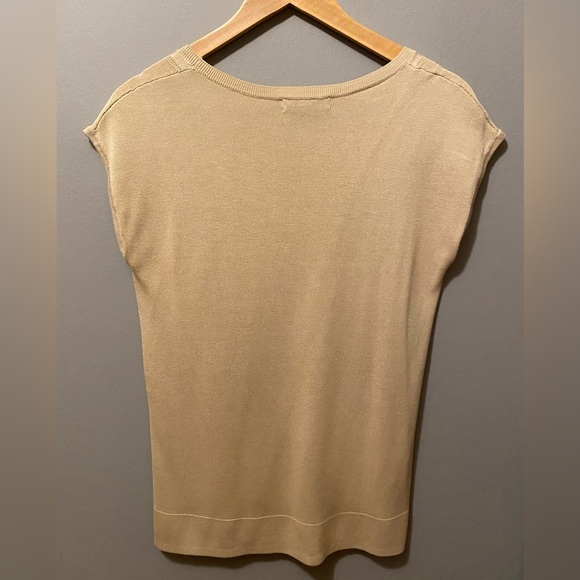 Banana Republic Tan Blouse (Size Small) - Picture 2 of 3